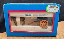 W.T diecast horse & 2-wheeled Farm Tip Cart