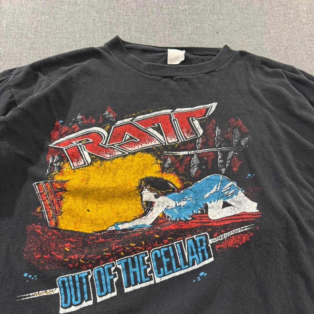 Vintage 1980s Ratt T-shirt Out Of The Cellar Tour shirt AN69684 | eBay
