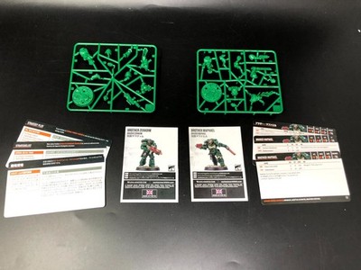Warhammer 40k - 2 Dark Angels Heroes Space Marines - Brother Zeradim + Maphael