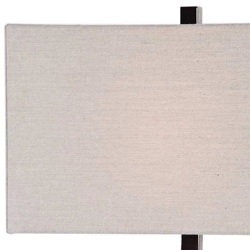 Modern Table Lamp 26" High White Column Rectangular Shade for Living Room House - Picture 4 of 4