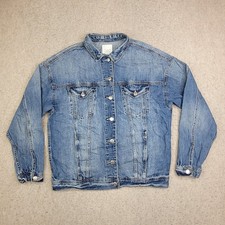 American Eagle Jacket Mens Medium Blue Denim ...
