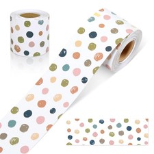 50 Feet Bulletin Board Borders - Continuous Roll for Classroom, Homeschool, O...