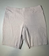 Time and Tru XL 16-18 Tan Pull On Bermuda Shorts