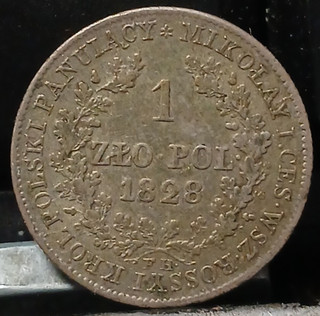 Poland 1 Zloty FB 1828 HIGH GRADE