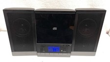 ONN ONB15AV203 CD Player Stereo AM/FM Radio Aux Headphone Jack Black/Silver