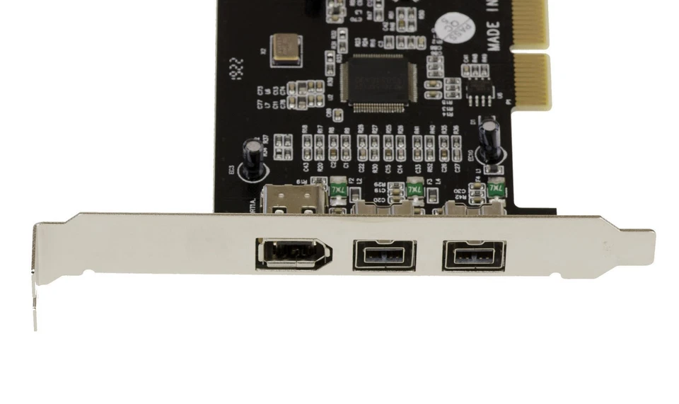 Scheda PCI FIREWIRE 800 E 400 IEEE1394A IEEE1394B Chipset TI SN082AA2 - Immagine 3 di 3