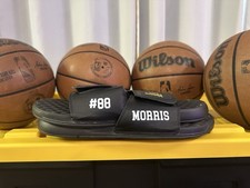 lakers team issued Markieff Morris Locker Room Slide sandals Shoes Slippers