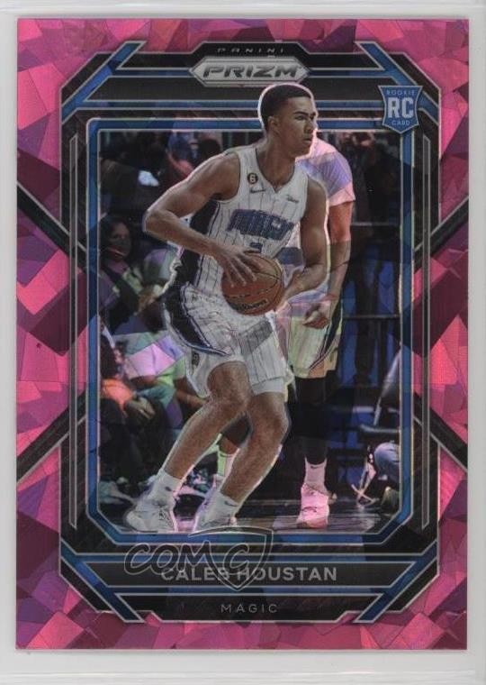 2022-23 Panini Prizm Pink Ice Prizm Caleb Houstan #269 Rookie RC 1i5t