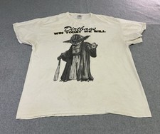 Vintage Long Beach State Dirtbags Baseball Shirt XL Yoda / Star Wars Parody