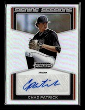 2022 Panini Prizm Draft Picks #SS-CP Chad Patrick Signing Sessions Auto