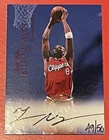 1999-00 Skybox Premium Autographics Tyrone Nest Autograph Red Foil 49/50