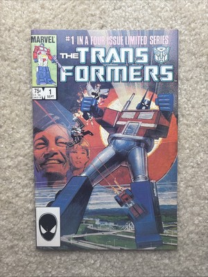 The Transformers #1 (Marvel Comics 1984)   1st App. Autobots & Decepticons NM-