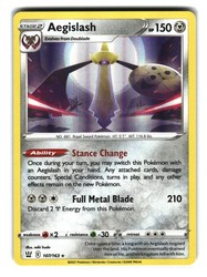 Aegislash 107/163 Battle Styles Holo Rare