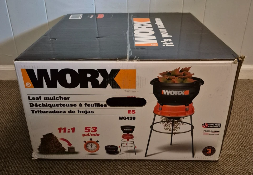 WG430 WORX 13 AMP Elektro Laubmulcher - Bild 3 von 3