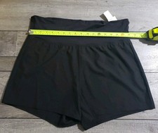 La Blanca Women Standard Island Goddess Banded Boardshort Swim Bottom Sz M, W34