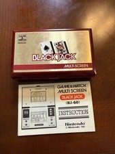 Black Jack [BJ-60] Prices Game & Watch | Compare Loose, CIB & New