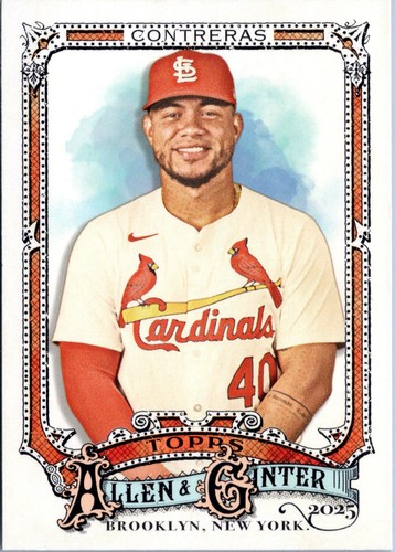 2025 Topps Allen & Ginter #199 Willson Contreras | Baseball Card
