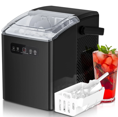 #ad Ice Maker Countertop Portable Ice Machine 35lbs Day Self Cleaning $35.99