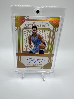 2024-25 Panini Flawless Jaren Jackson Jr Framework Signatures Auto Gold /10 SSP