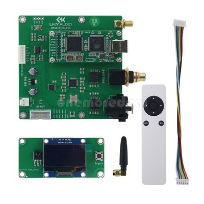 LHY AK4118 USB/Coaxial/Optical/AES to IIS Audio Receiver Board for XMOS/Amanero