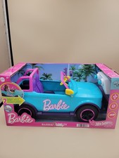 Barbie Hot Wheels RC SUV, Remote-Control Vehicle That Fits 2 Fashion Dolls