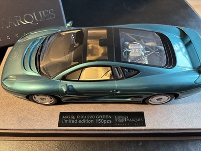 3 Jaguar XJ 220 und XJR 15 Supersportwagen im M  1:18, Top Marques, Cult, Maisto