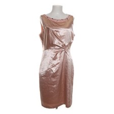 Scarlett, Cocktailkleid, Größe: 38, Beige, Satin, Damen #pKs