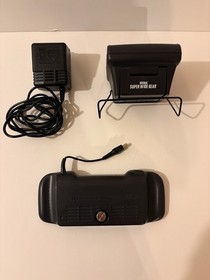 SEGA Game Gear Portable Handheld Console Black Backlit Display with Accessories