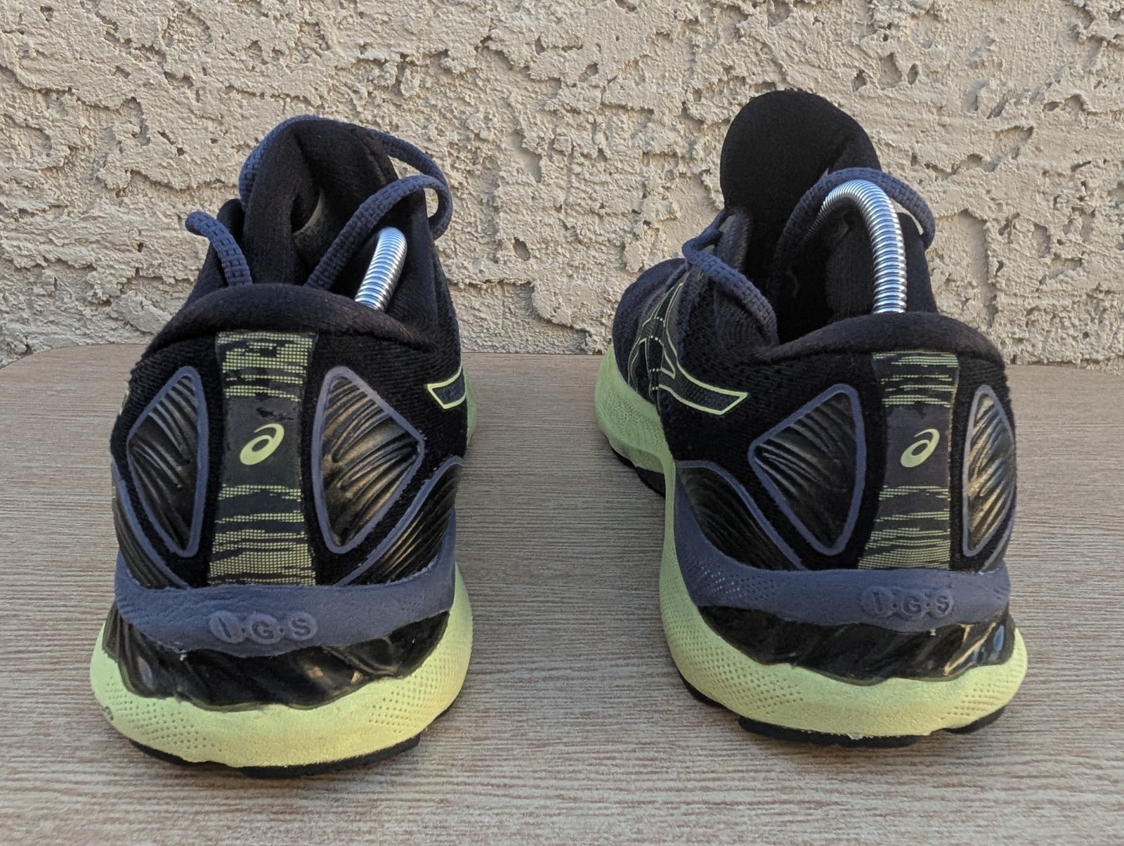 ASICS Gel-Nimbus 23 Men's Running Shoes Black Yellow Synthetic Size 10 Athletic thumbnail 2