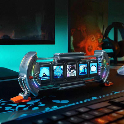 Divoom Time Machine AnyScreen Nixie Tube Clock Esports Desktop Decor Tech