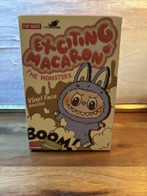 AUTHENTIC POP MART  Labubu Plush Exciting Macaron Series Blind Box