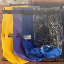 SealLine Baja 20 Dry Bag Waterproof Roll-Top Black Kayak Canoe Boating EACH