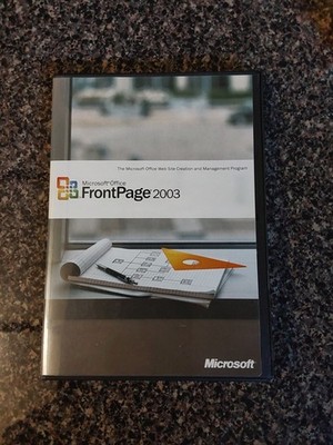 Microsoft Office FrontPage 2003 Web Design CD Retail for Windows Server 2003
