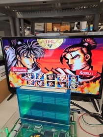 Neo Geo MVS Ninja Masters cart - 100% Authentic Board - REPO LABEL Tested