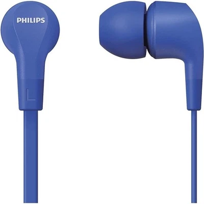 Philips TAE1105/00 Kopfhörer In-Ear mit Inline-Fernbedienung - Blau - Bild 1 von 4