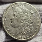 1896 S  MORGAN SILVER DOLLAR COIN EXTRA FINE BEAUTY!