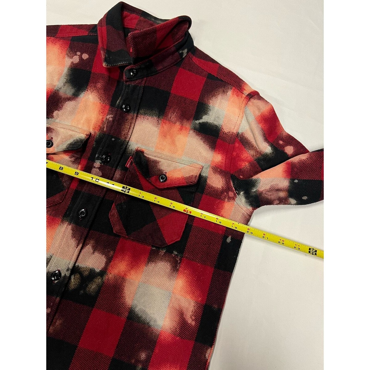 Supreme FW13 Bleached Buffalo Heavyweight Flannel | eBay