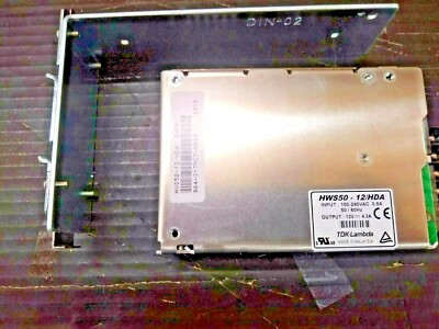 New, TDK-Lambda, HWS50-12/HDA, POWER SUPPLY, 120V AC, 12V DC, 50W, OPEN FRAME