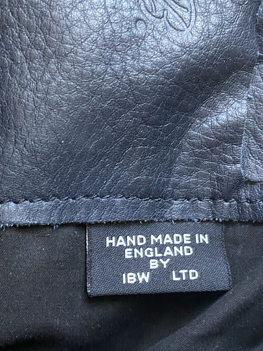 JAS M.B. London Medium Wings Traveler Bag Leather Navy Blue JAS M.B. London Medium Wings Traveler Bag Leather Navy Blue