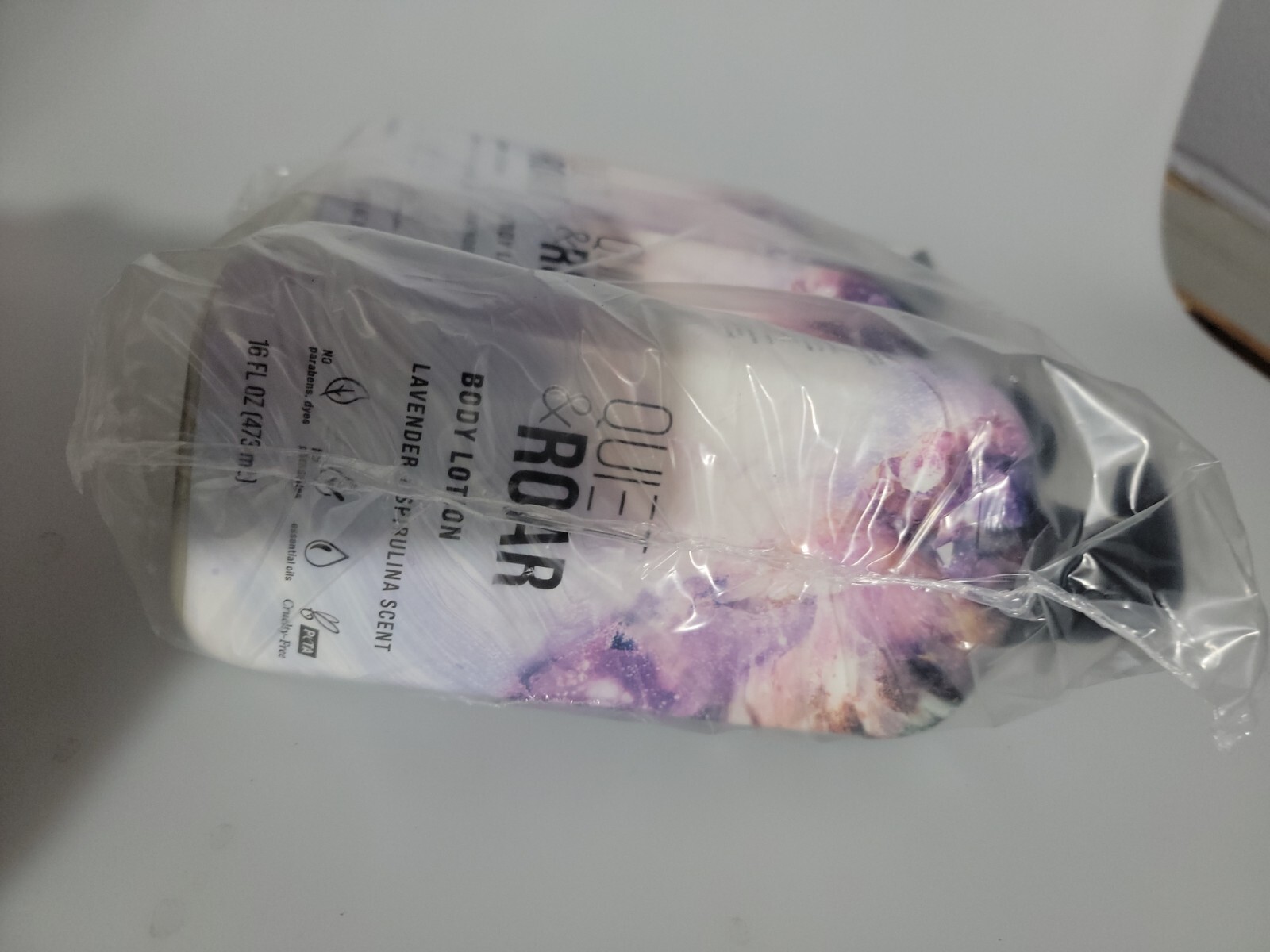 lot of 3 Quiet & Roar Body Lotion  Lavender + spirulina scent 16 oz