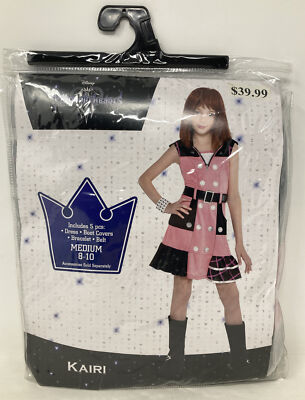 Disney Kingdom Hearts KAIRI Costume Medium 8-10 5 pc Set