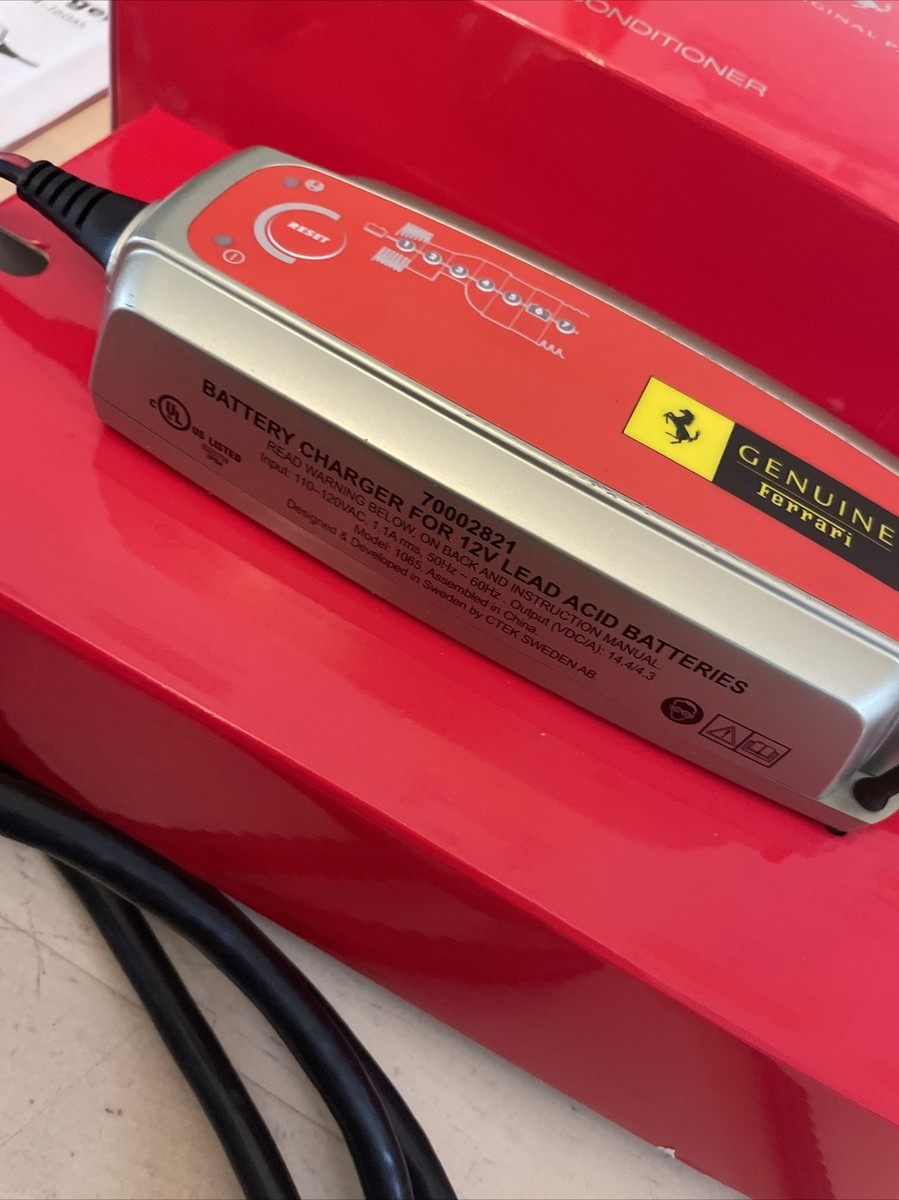 Ferrari Factory Latest Battery Tender Conditioner Charger