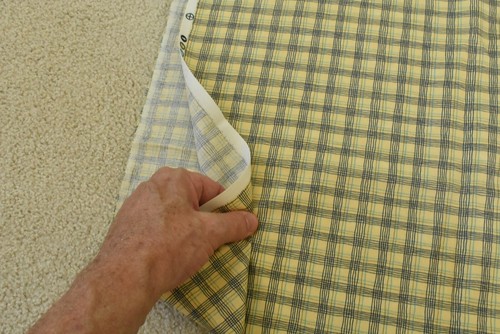 By 1/2 Yd, Navy Gold Turquoise & Yellow Plaid, Moda, Gervais, "Crazy Eight",V420 - Picture 4 of 6