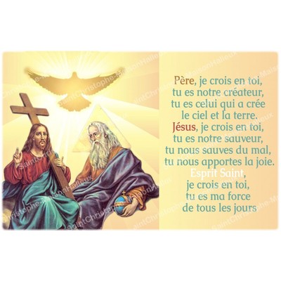 BOUGIE NEUVAINE avec prière français - Pére, Fils, Saint Esprit