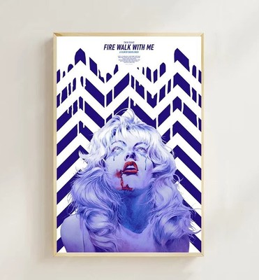 Twin Peaks Fire Walk with Me (1992)--Movie Poster