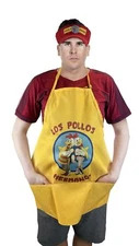 ANGIEHAIE Pollos Hermanos Apron Cap Set Moth Heisenberg Breaking Bad