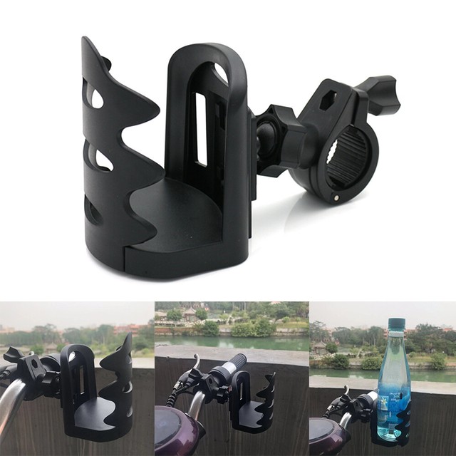 Motorcycle Bicycle Drink Bottle Holder Cup Holder Handlebar Mount