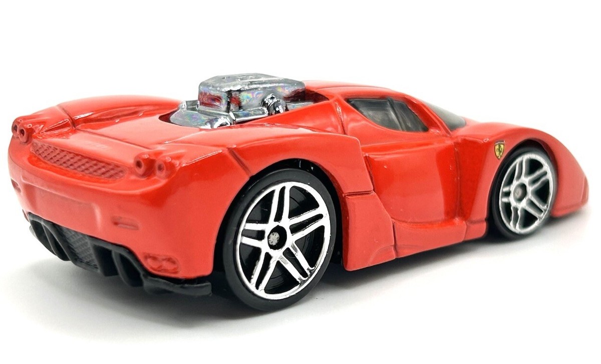Hot Wheels ENZO FERRARI TOONED レッド/クリア HOT WHEELS FERRARI ENZO TOONED 2004 FIRST EDITIONS LOOSE | eBay