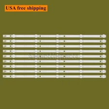 9Pcs LED Backlight Strips 4708-K50WDC-A4113N01 For Toshiba 50LF621U21 50LF621C21