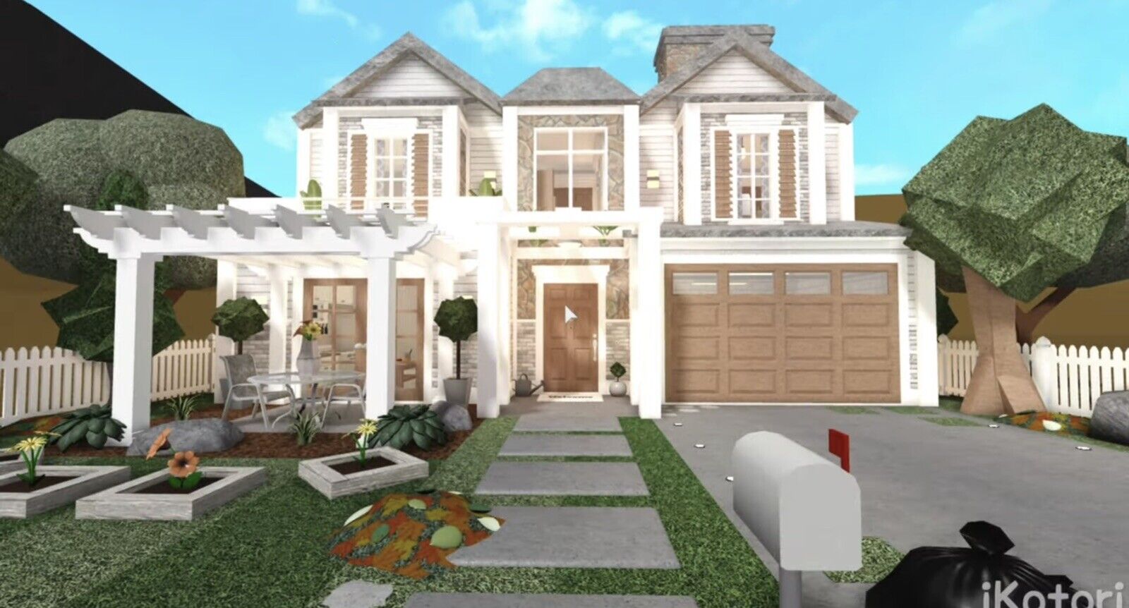 Bloxburg, Family Mansion, House Build, Roblox in 2023